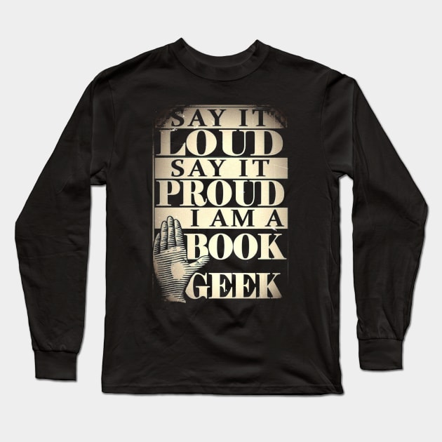 Book Geek Long Sleeve T-Shirt by MysticTimeline